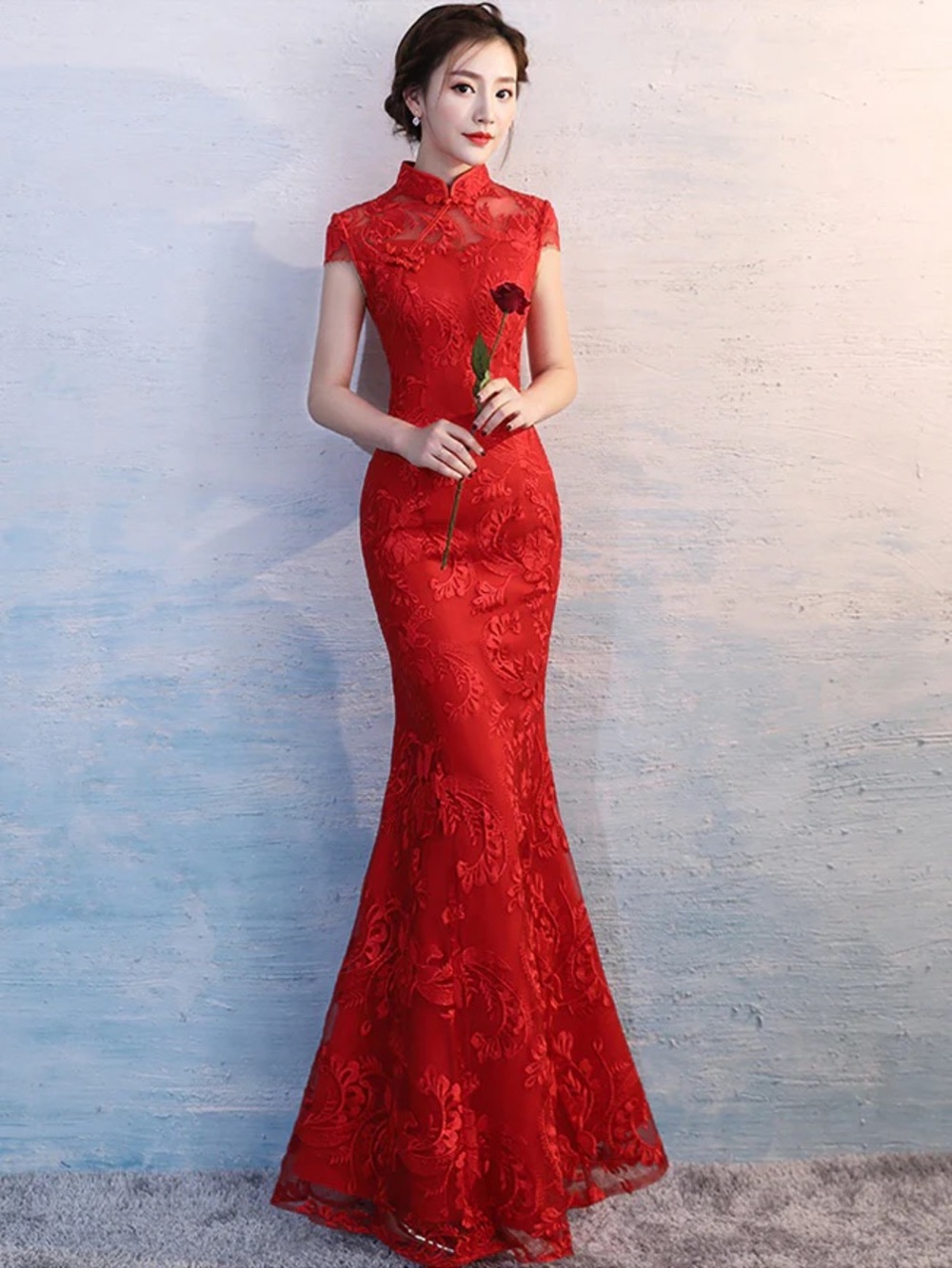 Red Qipao / cheongsam